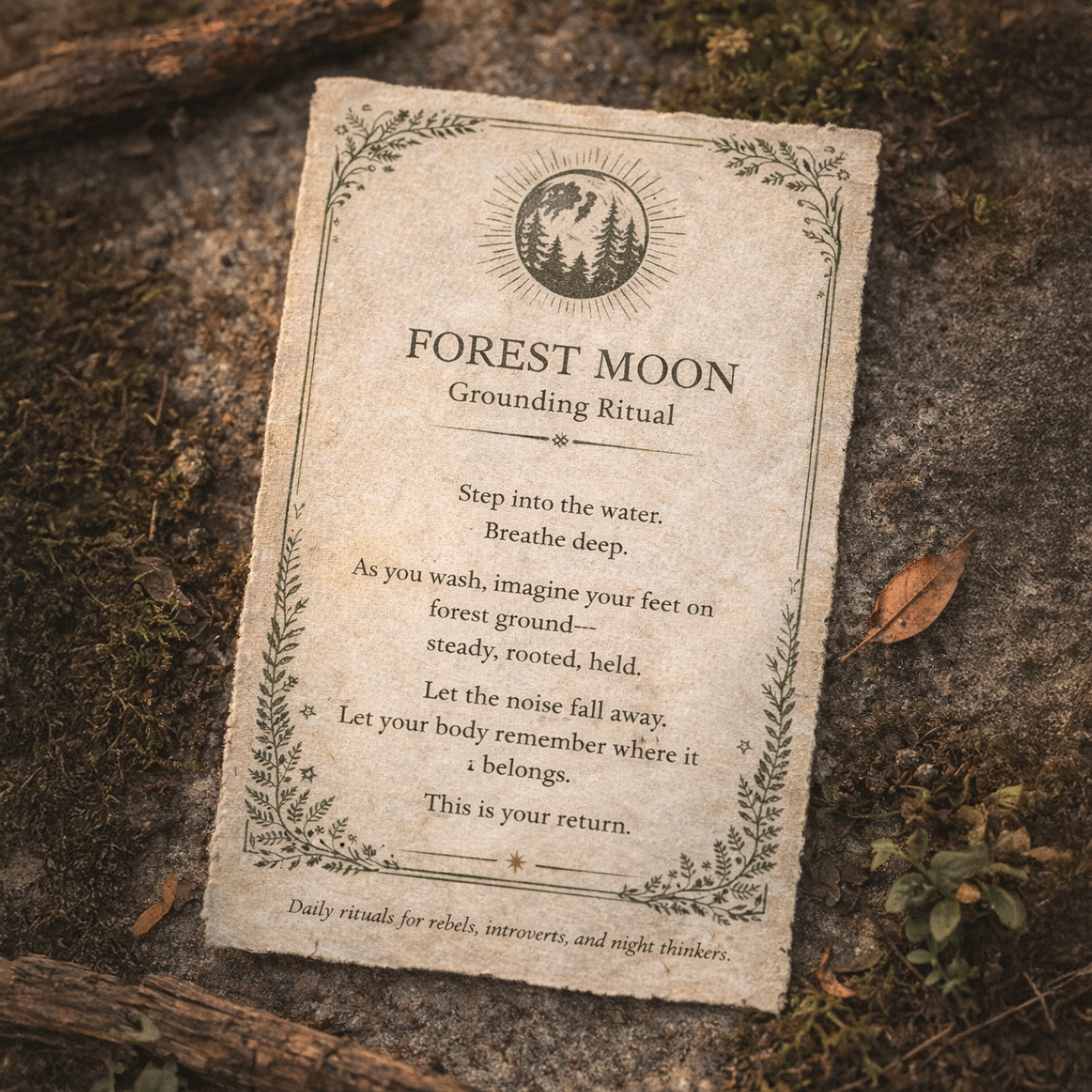 Forest Moon 3 oz Soap