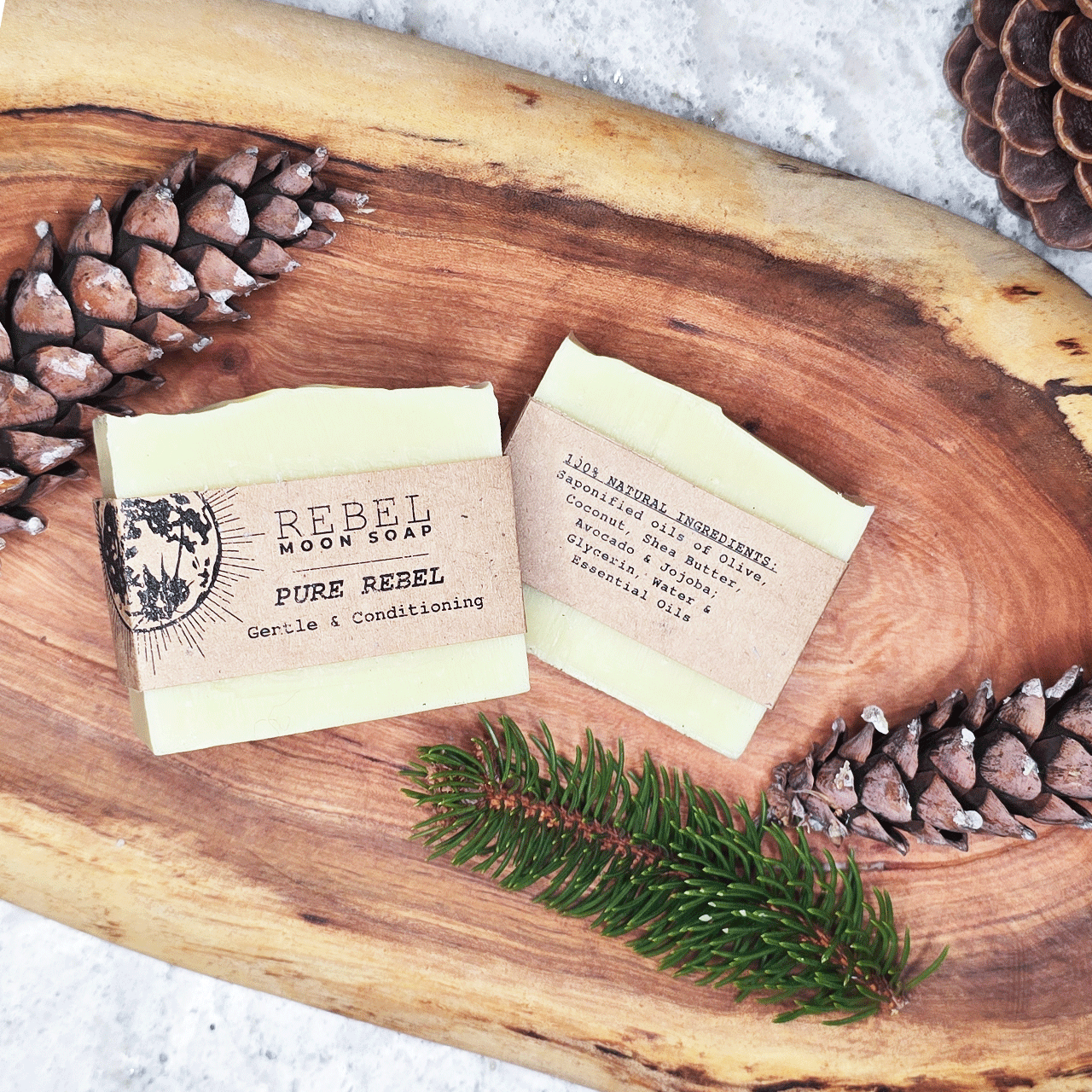 Pure Rebel 3 oz Soap