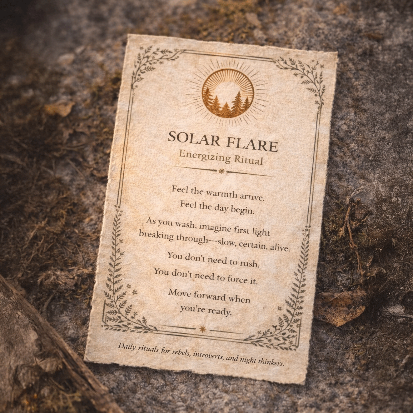 Solar Flare 3 oz Soap